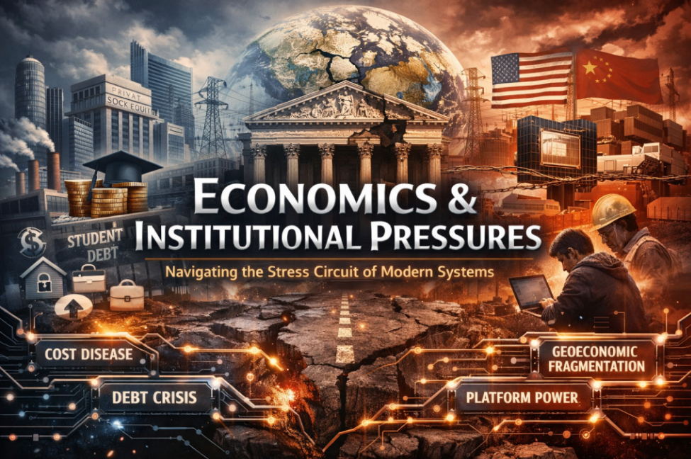Economics & Institutional Pressures — research project cover